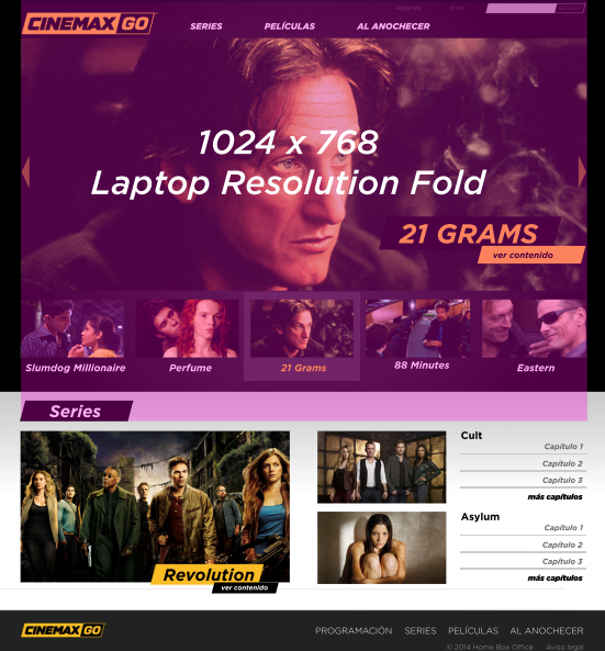 Cinemax Go Laptop Fold Guide